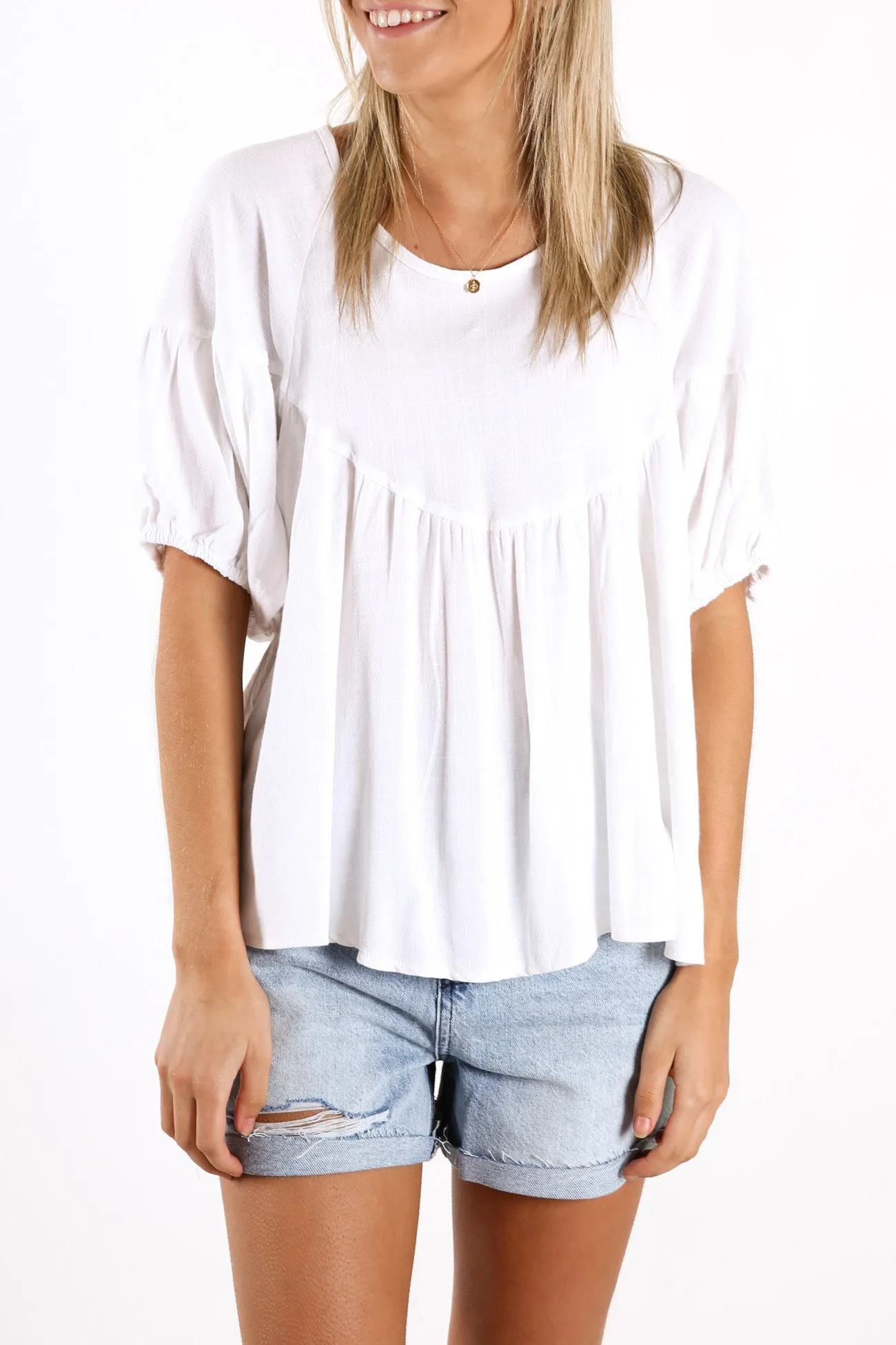 Addy Top White