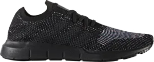 Adidas Swift Run Primeknit 'Black Multicolor' Sneakers, black