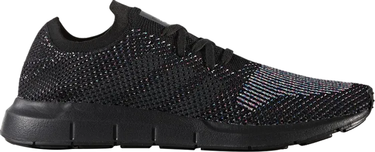 Adidas Swift Run Primeknit 'Black Multicolor' Sneakers, black