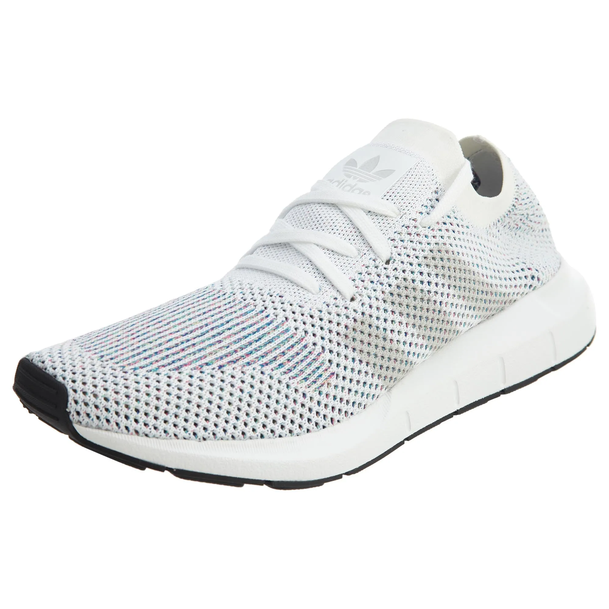 Adidas Swift Run Primeknit White Grey Black  Mens Style :CG4126