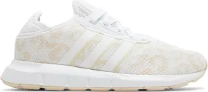 Adidas Wmns Swift Run X 'Leopard - Halo Ivory' sneakers, cream