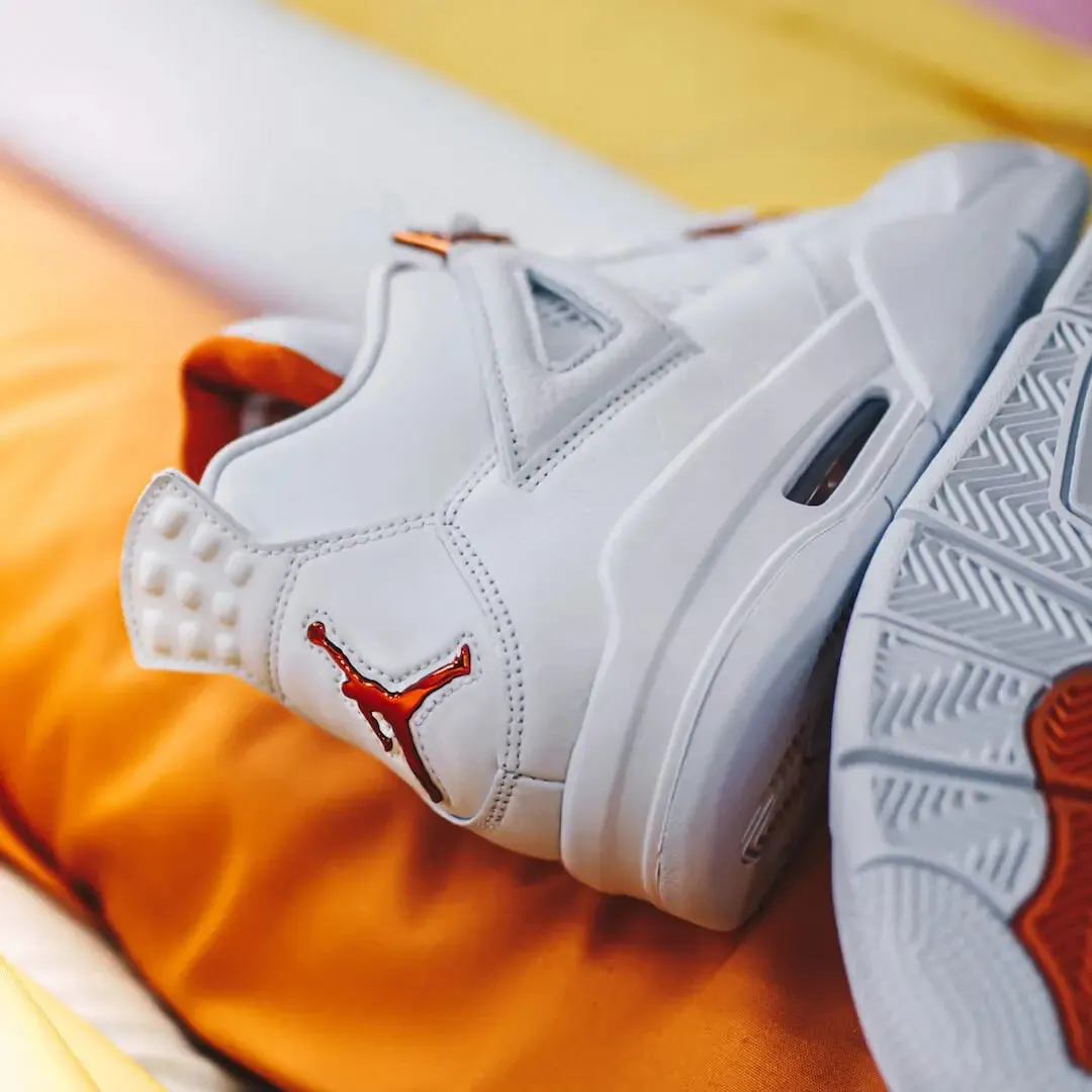 Air Jordan 4 Retro Metallic Orange