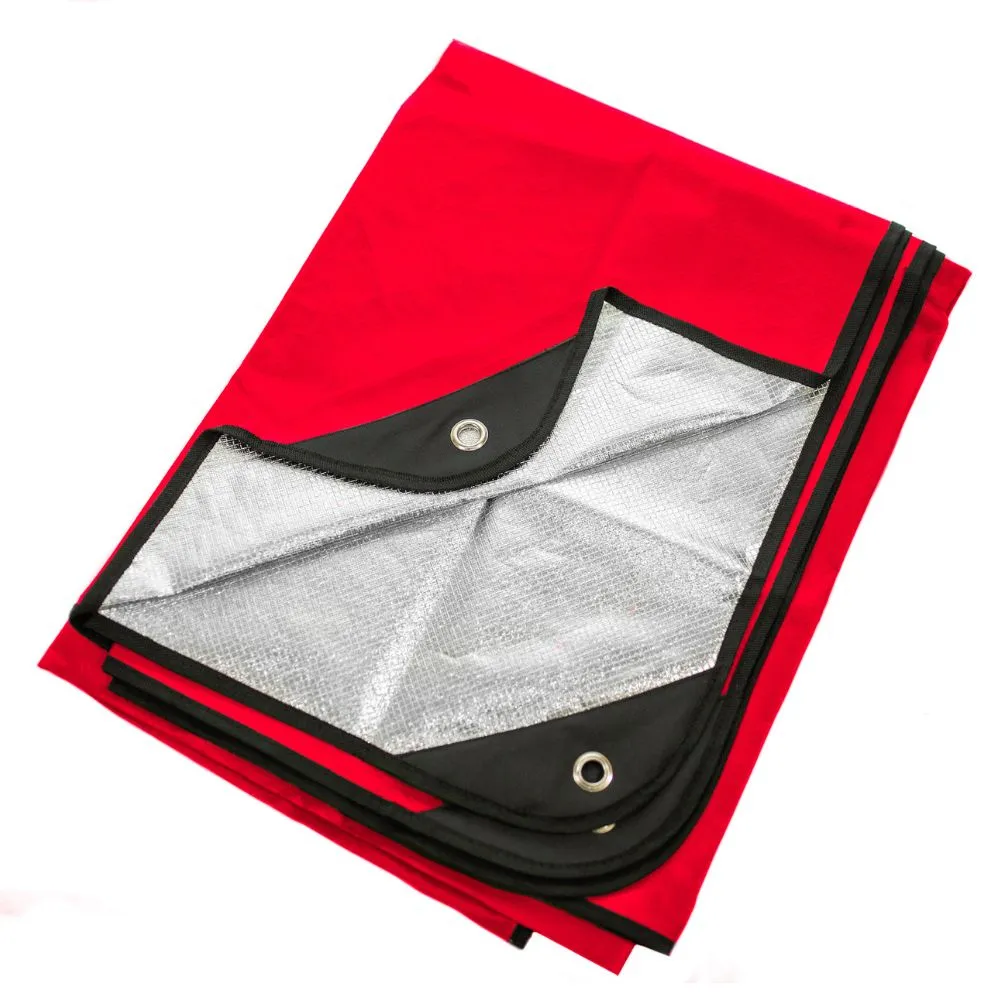 Arcturus Outdoor Survival Blanket 60" x 82" - Red