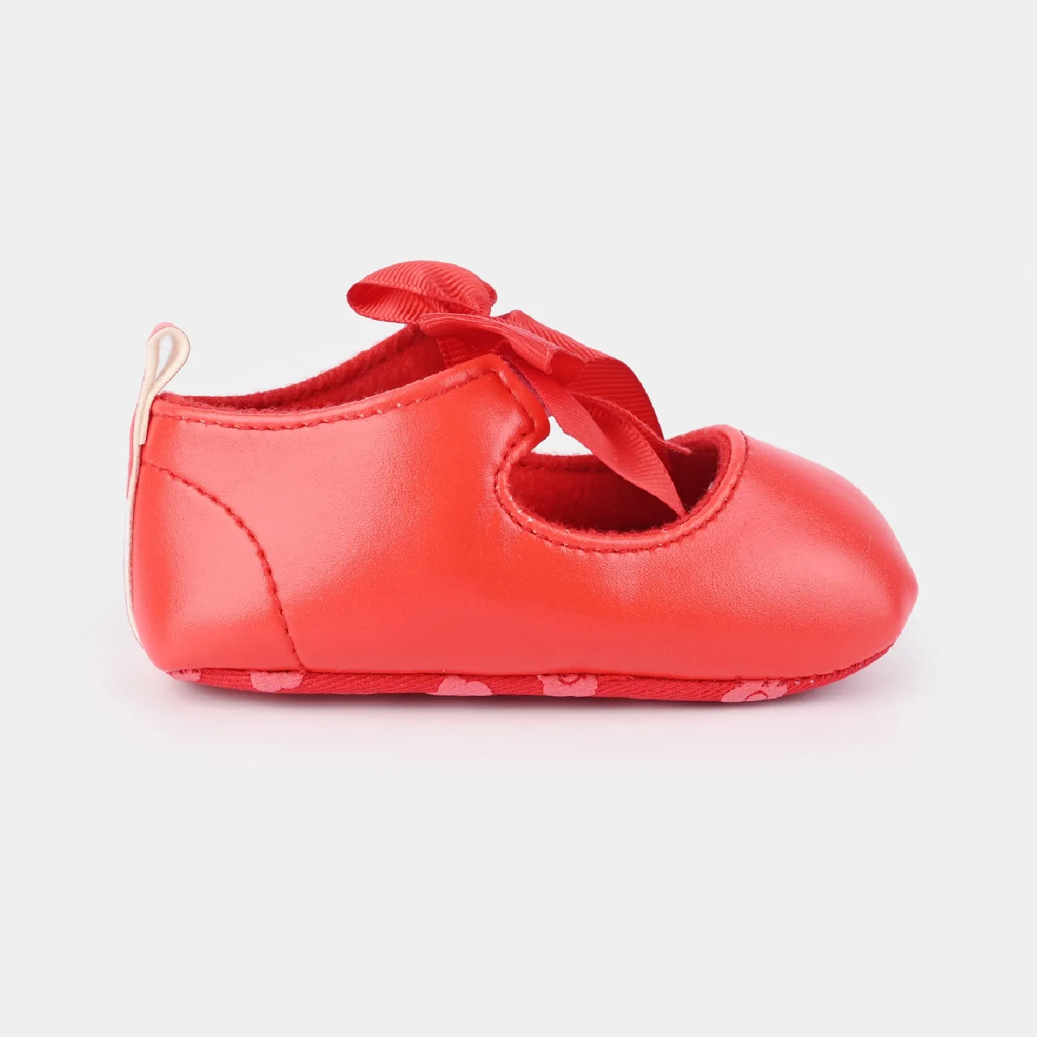 Baby Girls Shoes C-372-Red