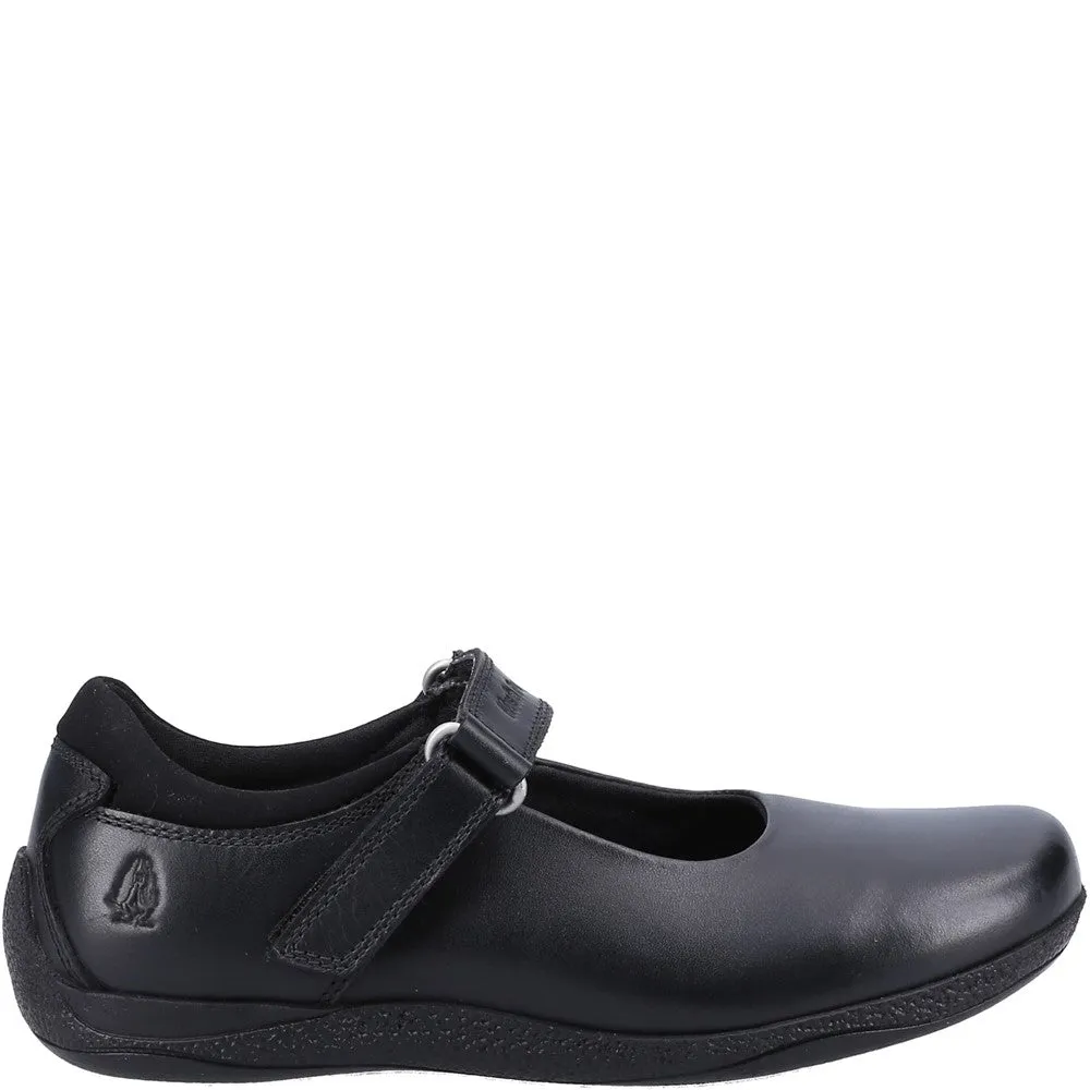 Black Marcie Junior School Shoes