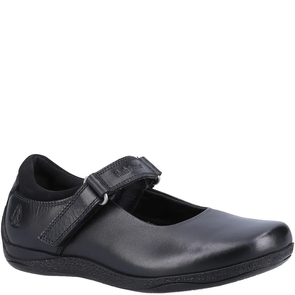 Black Marcie Junior School Shoes