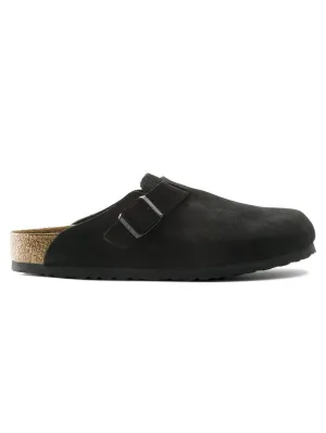 Boston Soft Footbed Suede N Black Shoes