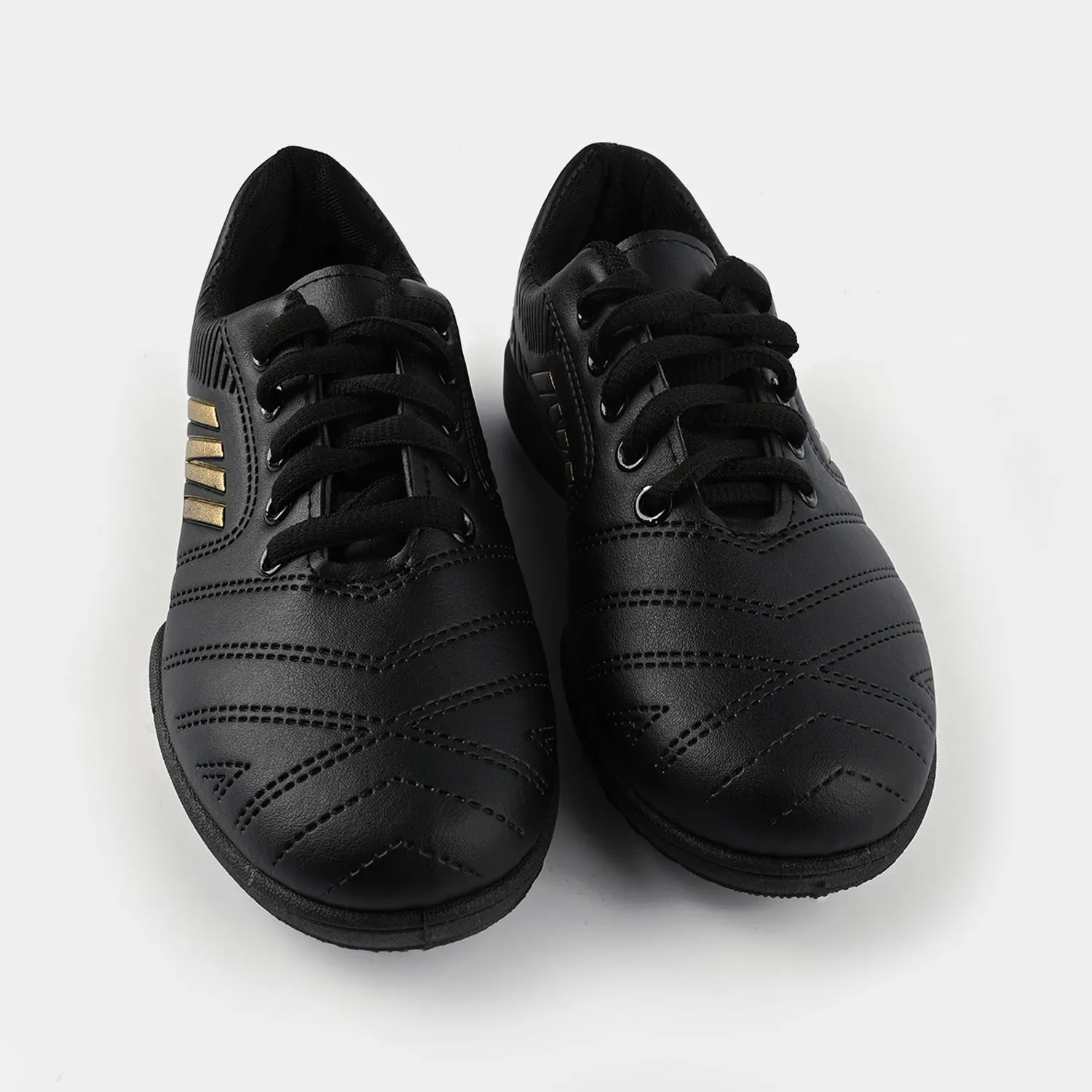 Boys Football Shoes 803-BLACK