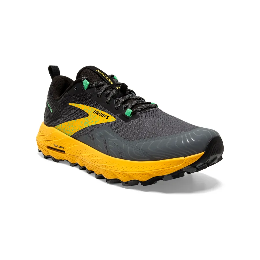 Brooks Cascadia 17 | Lemon Chrome / Sedona Sage | Mens