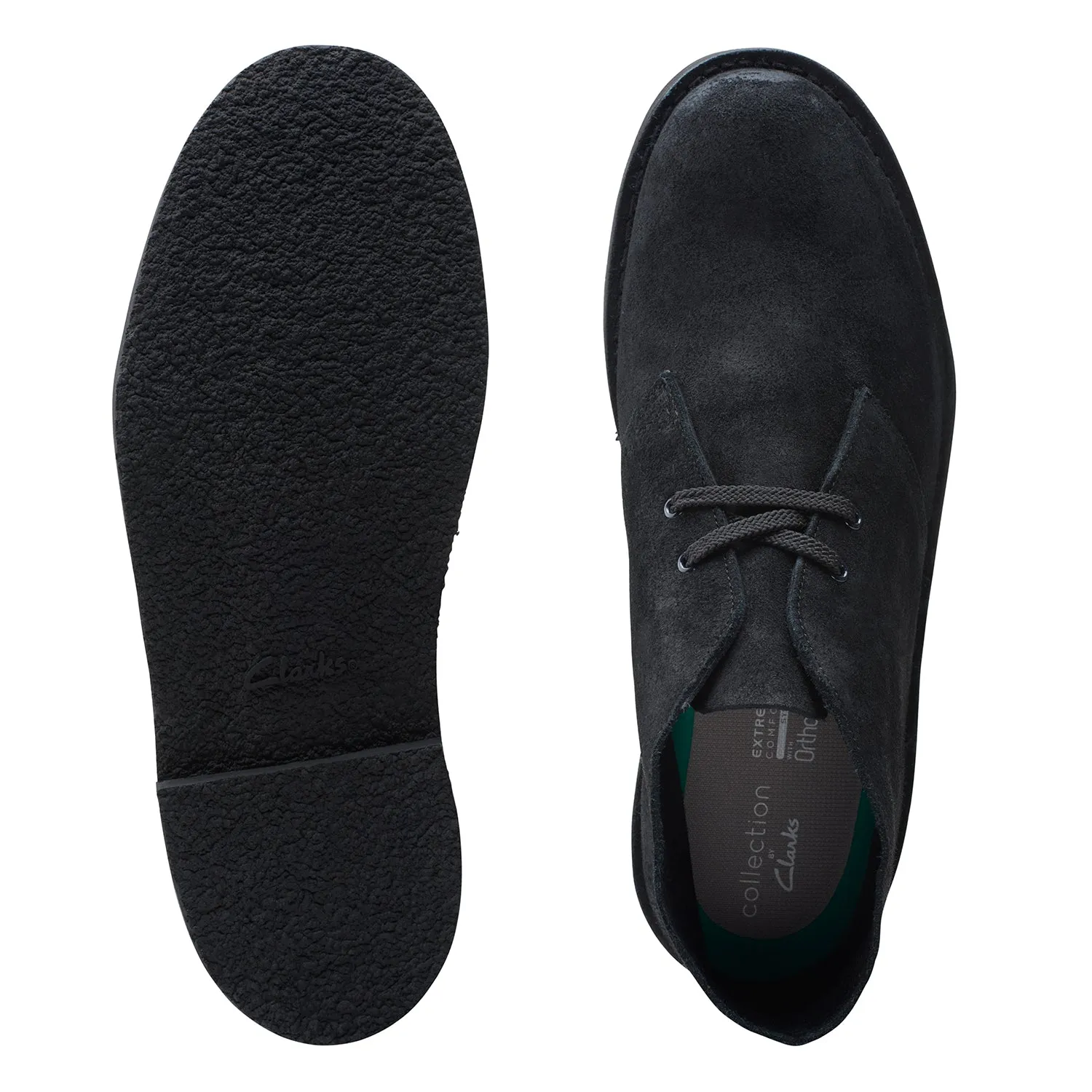 Bushacre 3 Black Waxy Suede