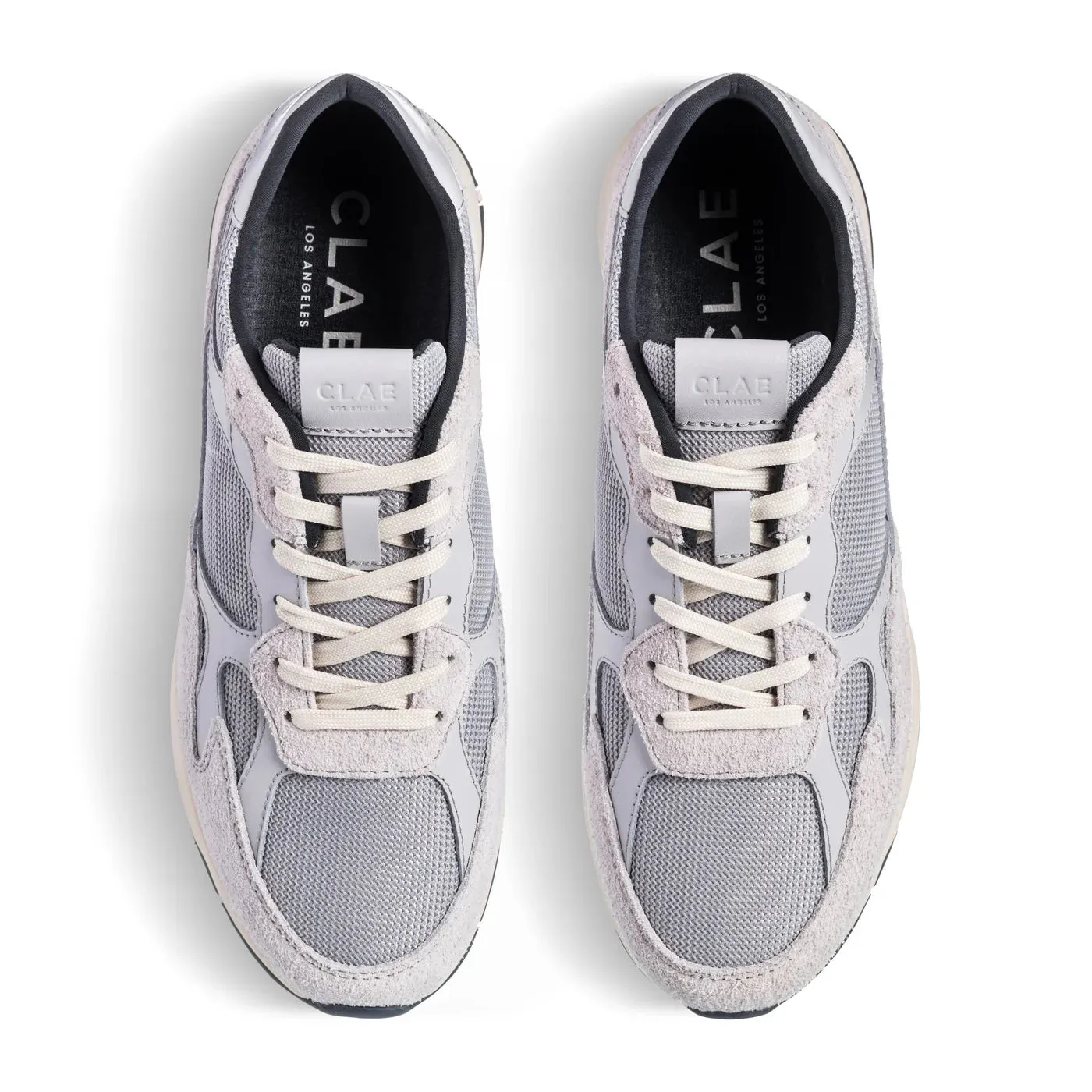 CLAE ZUMA- MICROCHIP SUEDE LIGHT GREY