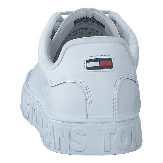 Cool Tommy Jeans Cupsole Sneak White