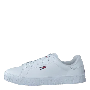 Cool Tommy Jeans Cupsole Sneak White