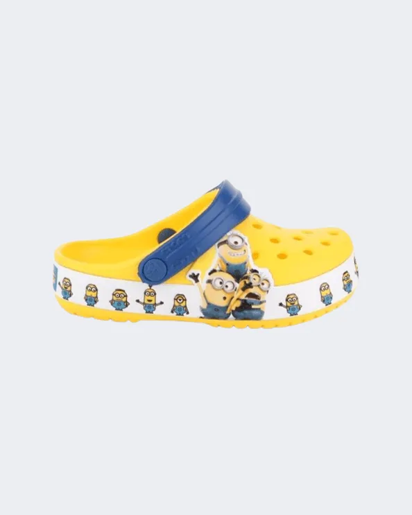 Crocs Lab Minions Multi Clog Kids Lifestyle Slippers Yellow