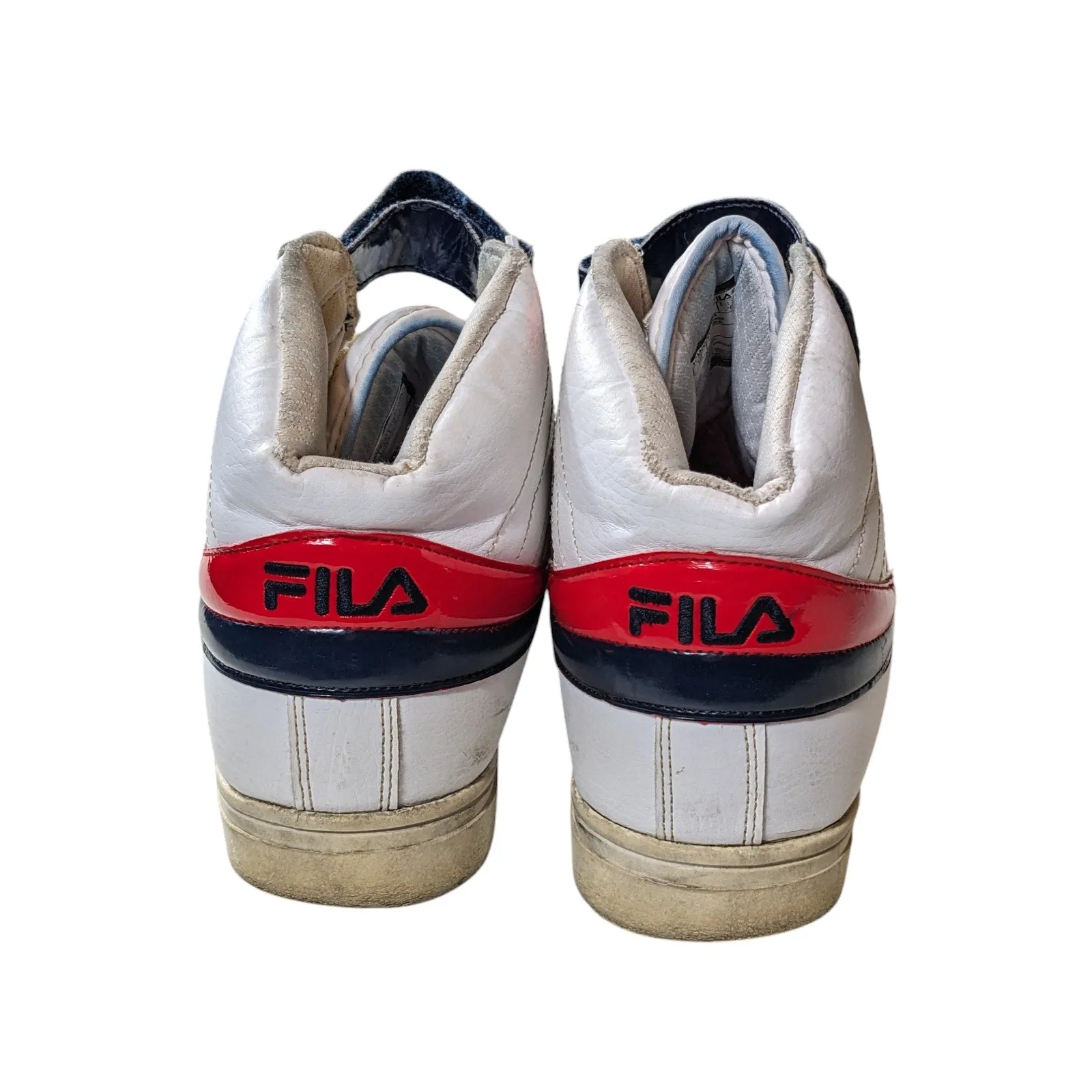 FILA Sneakers Men Size 10 White Shoes Athletic High Top Casual Shoes Retro Style