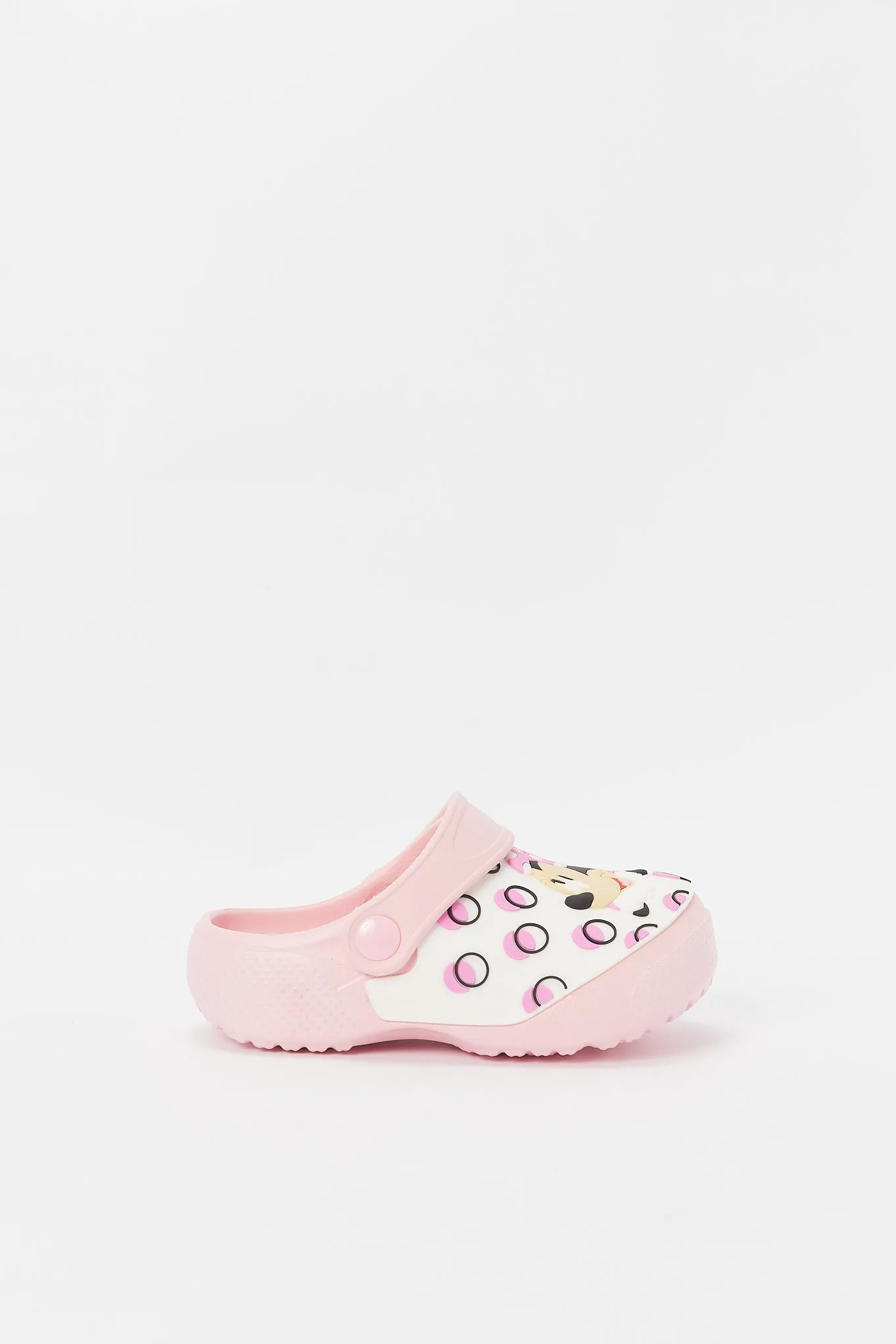 Girls Pink Minnie Mouse Clog