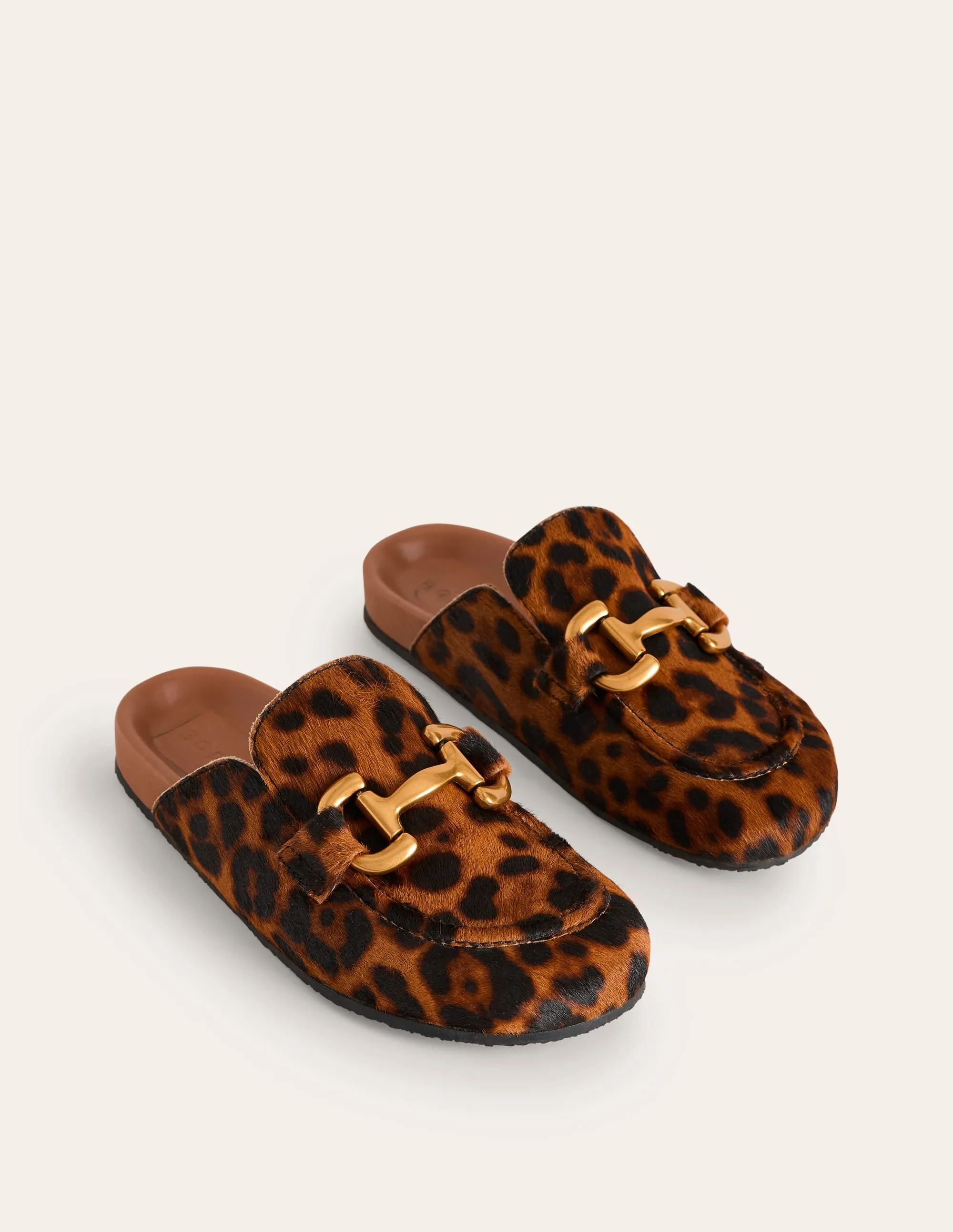 Iris Snaffle Mules-Classic Leopard