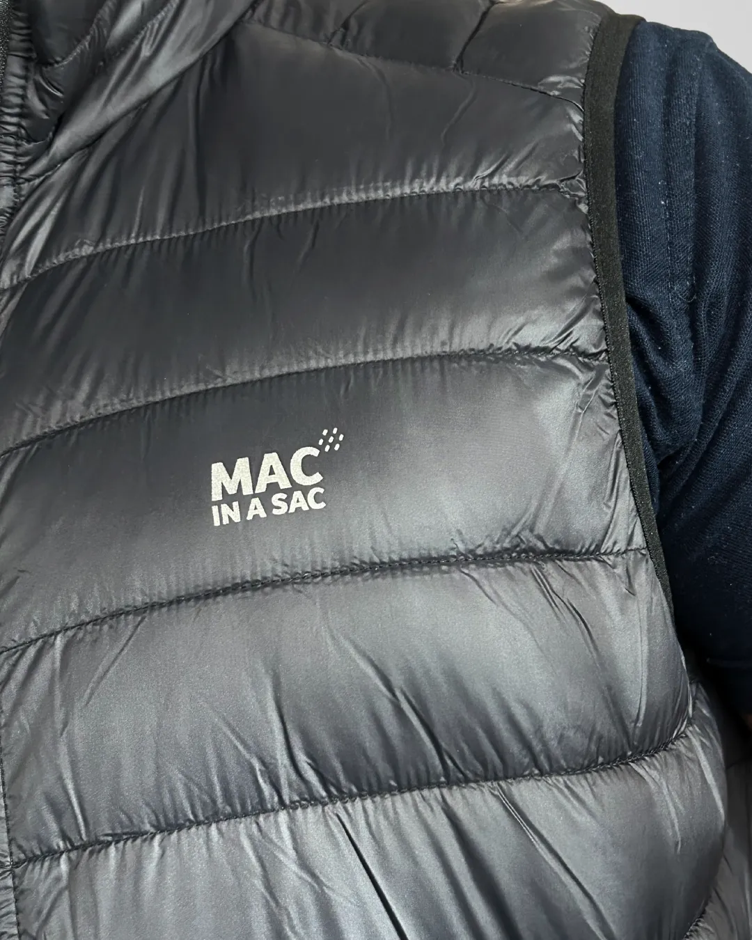 Mac In A Sac Mens Synergy Gilet- Jet Black