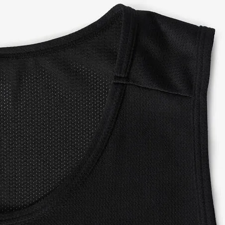 Men's running breathable tank top dry - black