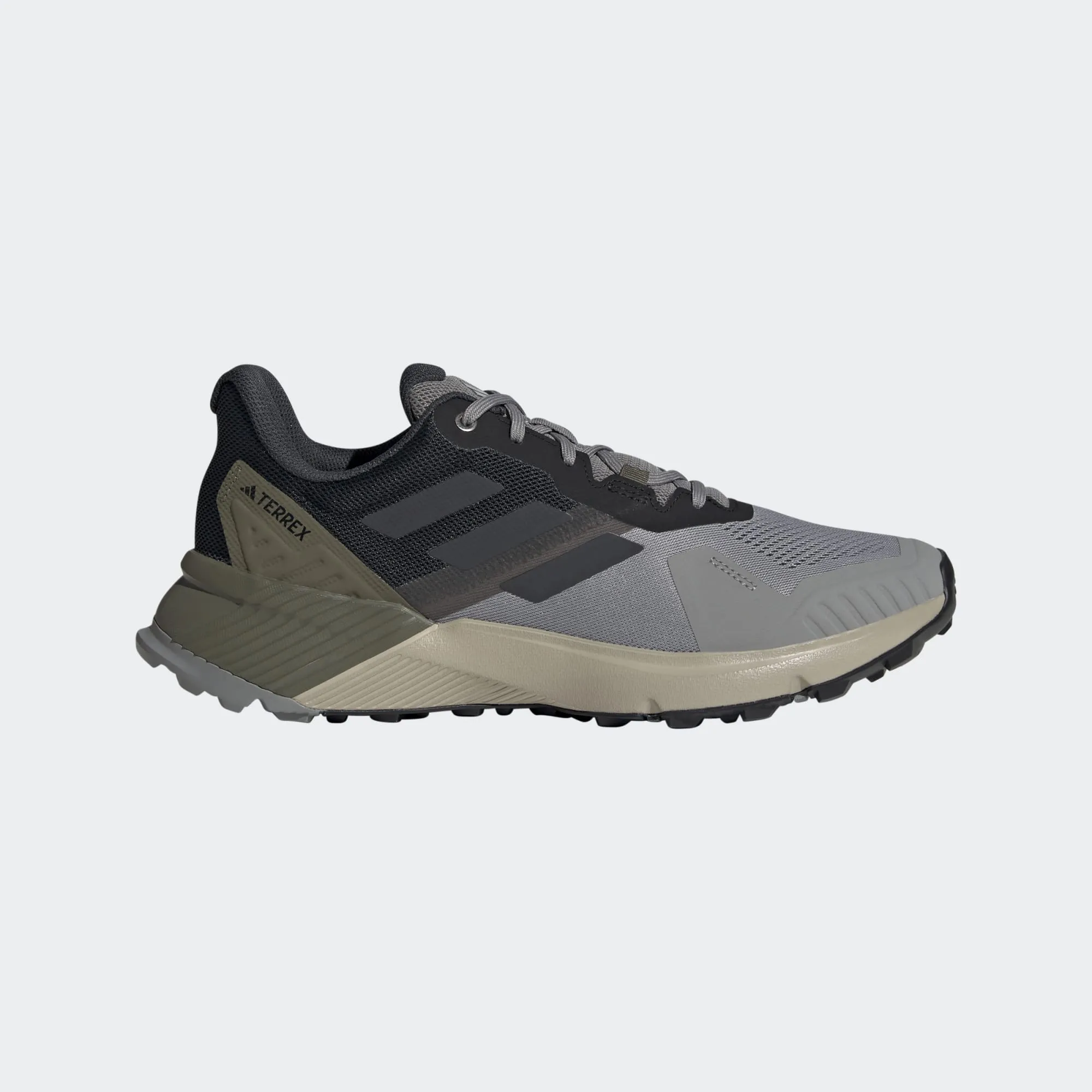 Men's Terrex Soulstride Shoe - Charcoal Solid Grey/Wonder Beige/Olive Strata