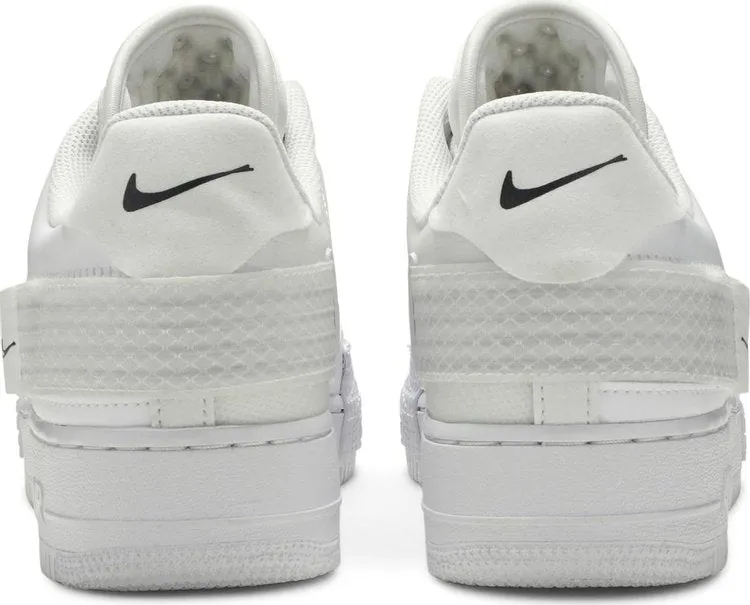 Nike Air Force 1 Type 'Triple White' Sneakers, white