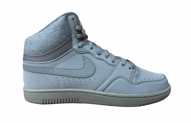 Nike scarpa sneakers da uomo Court Force Hi 457701 023 grigio