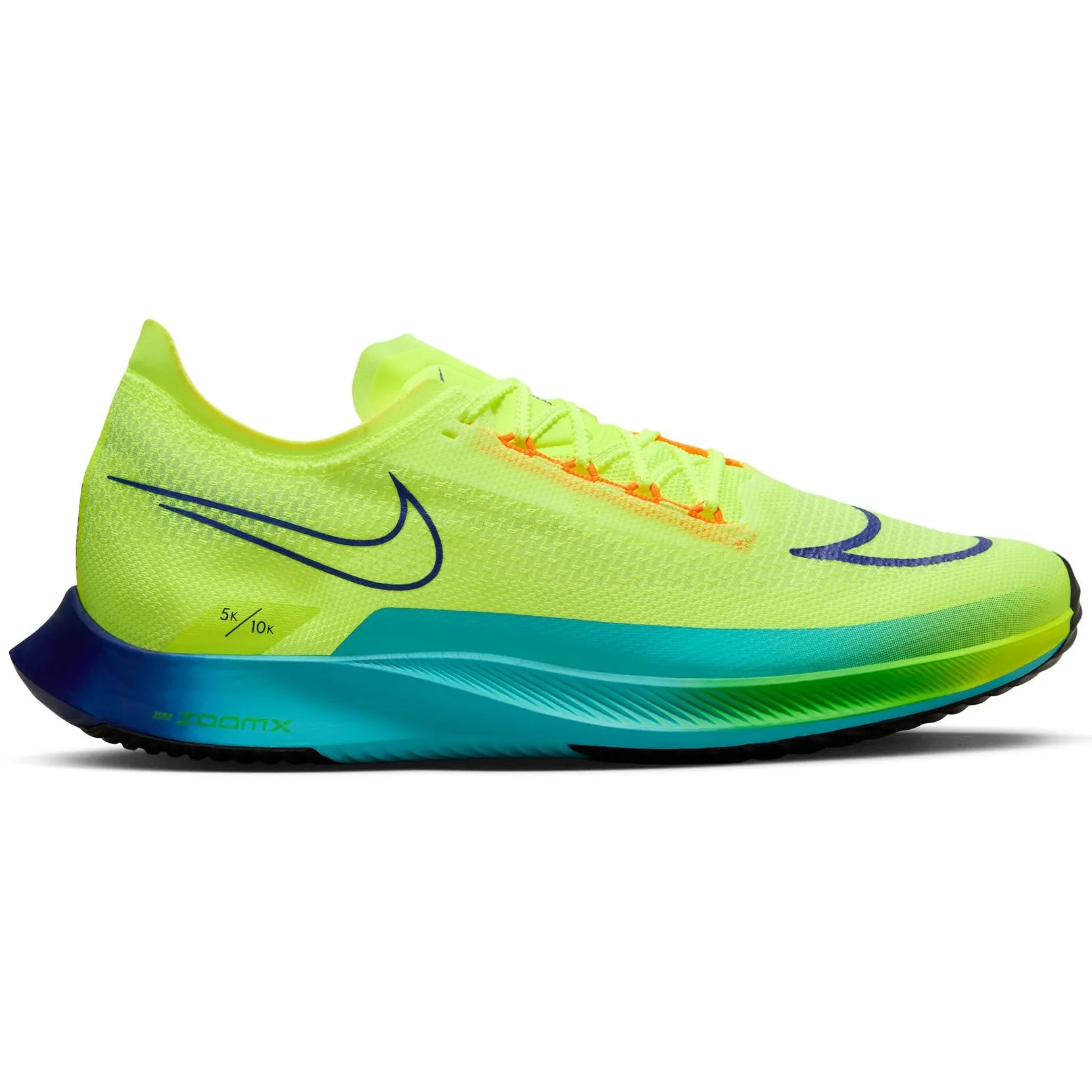 Nike ZoomX Streakfly Running Shoes Volt / Bright Crimson / Volt / Black