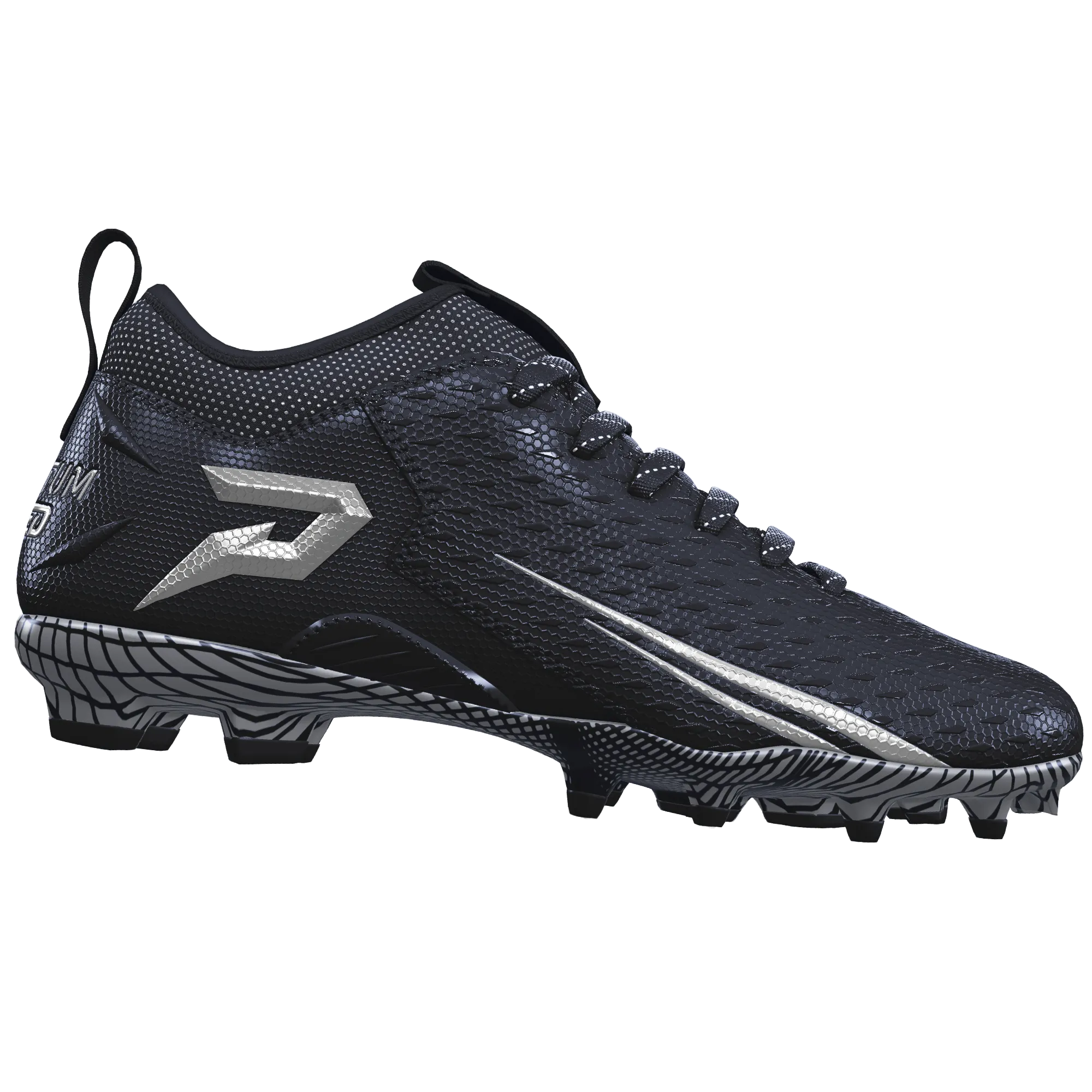 Phenom Elite Quantum Speed 2.0 Football Cleats - Team Colors - White or Black