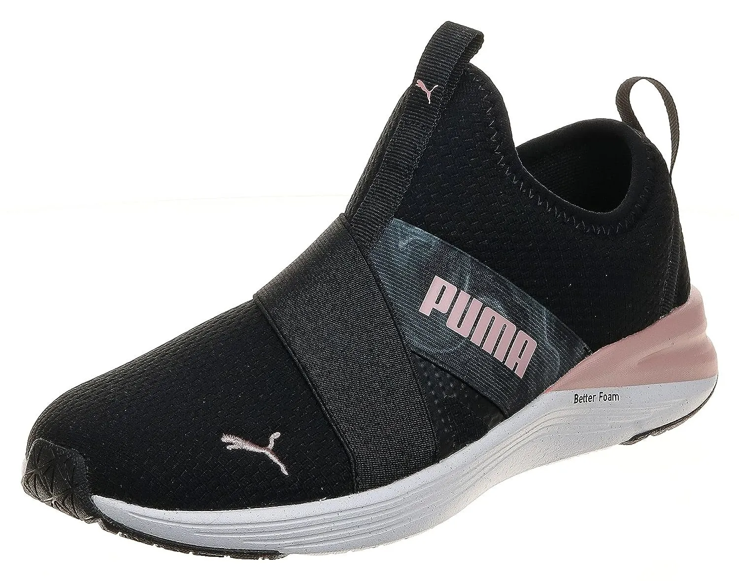 Puma Women Better Foam Prowl Marbleized Slip-On Walking Shoes