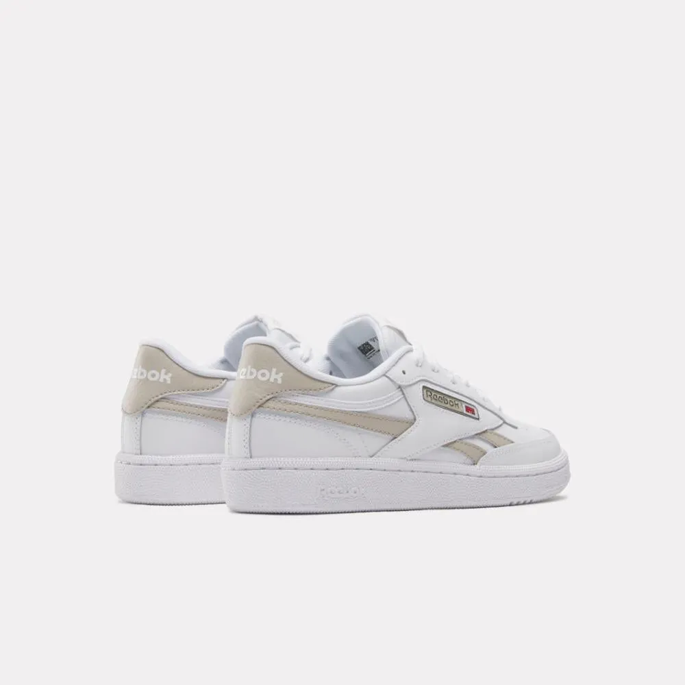 Reebok Footwear Women Club C Revenge Shoes WHITE/WHITE/MOONSTONE