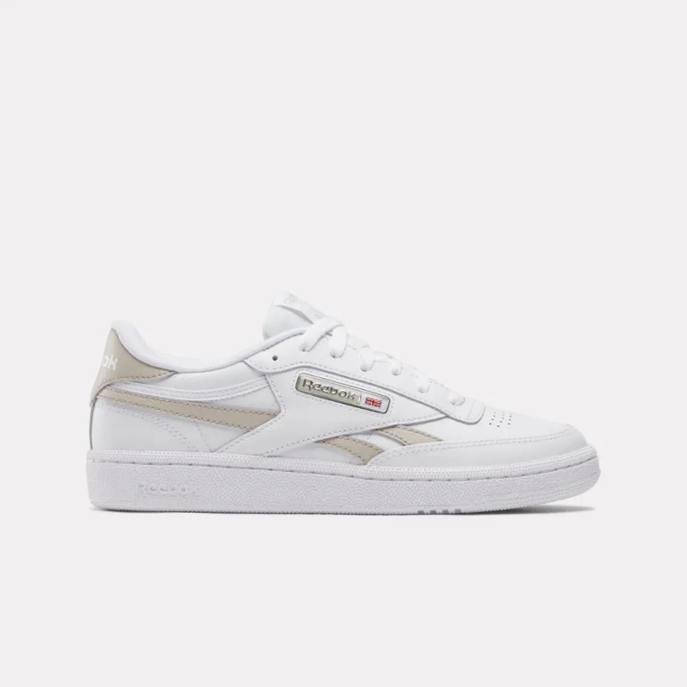 Reebok Footwear Women Club C Revenge Shoes WHITE/WHITE/MOONSTONE