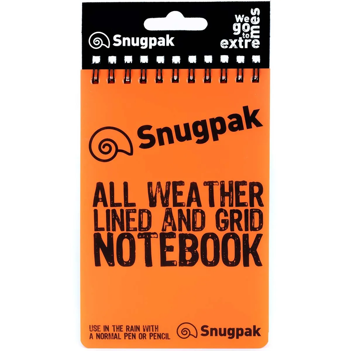 Snugpak Water Resistant Notebook Orange