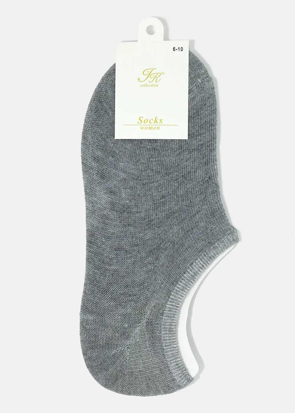 Solid Color Low-Cut Socks