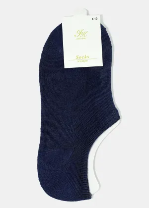 Solid Color Low-Cut Socks