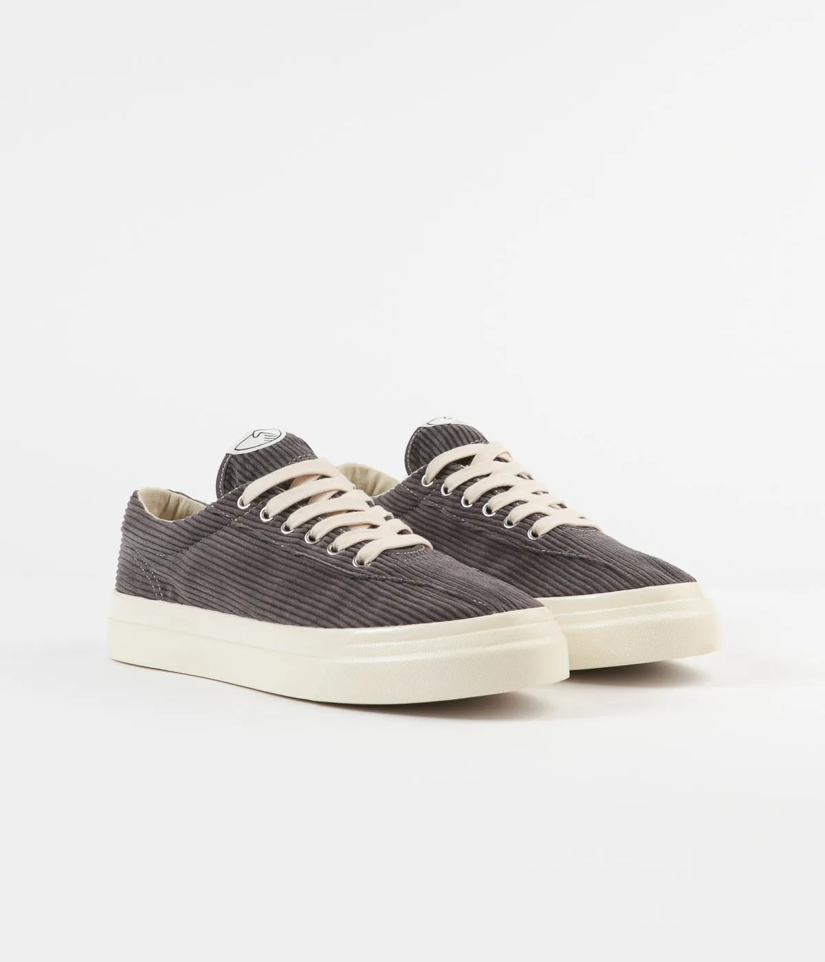 Stepney Workers Club Dellow Oversized Cord Shoes - Grey