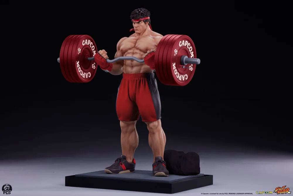 Street Fighter Premier Series Statue 1/4 Ryu: Powerlifting 53 Cm