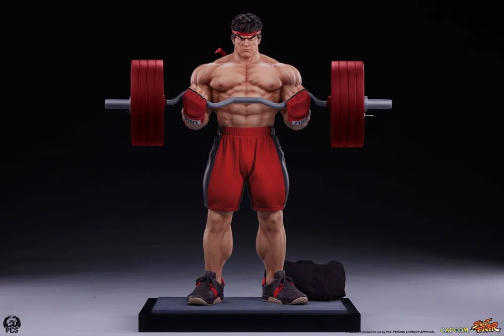 Street Fighter Premier Series Statue 1/4 Ryu: Powerlifting 53 Cm