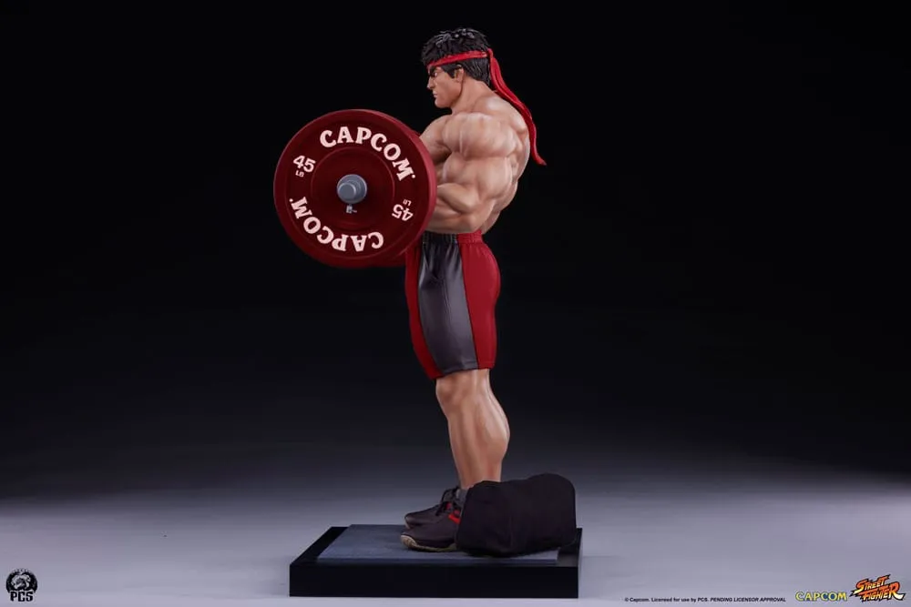 Street Fighter Premier Series Statue 1/4 Ryu: Powerlifting 53 Cm