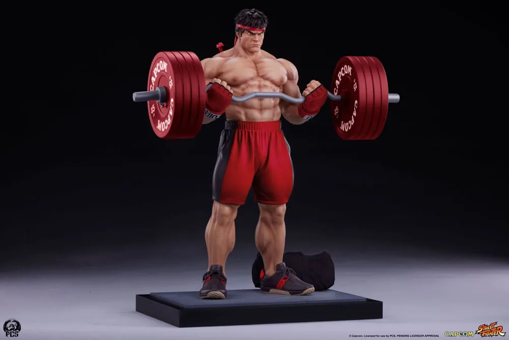 Street Fighter Premier Series Statue 1/4 Ryu: Powerlifting 53 Cm