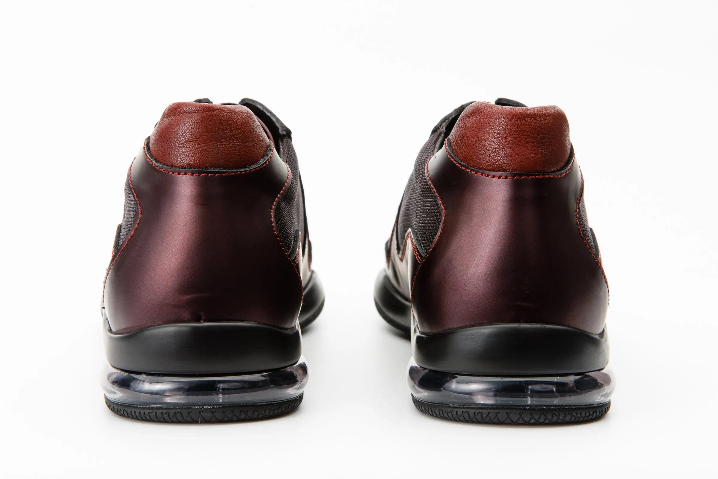 The Zona Burgundy Leather Men Sneaker Final Sale!