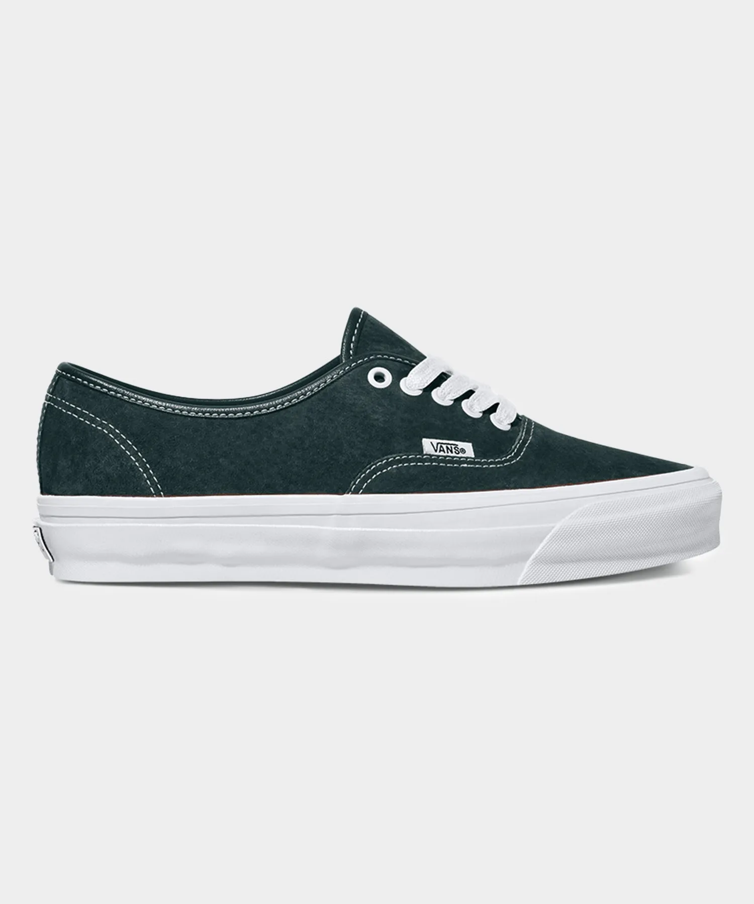 Vans Authentic Suede in Scarab Green